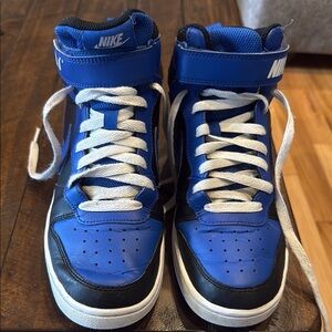 Nike Kids Blue High-Top Sneakers